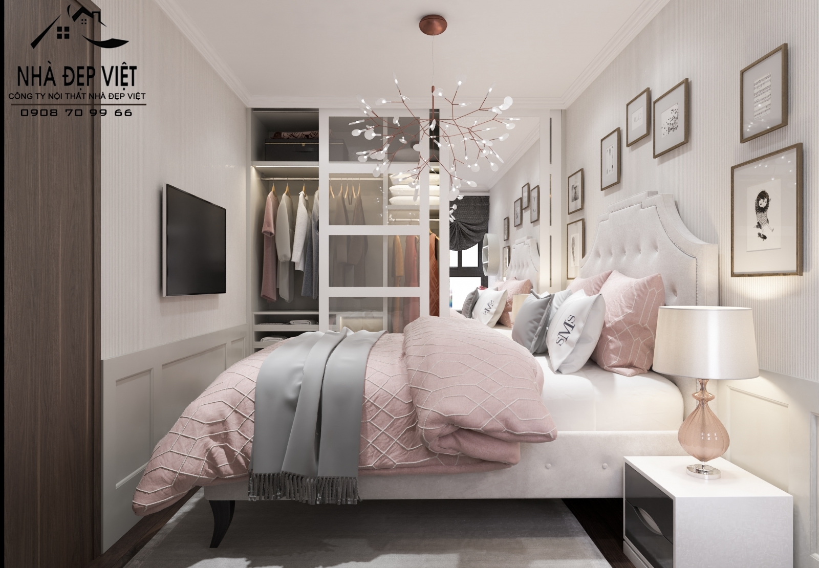 Tổng hợp cách bố trí phòng ngủ nhỏ đẹp đơn giản hiện đại nhất