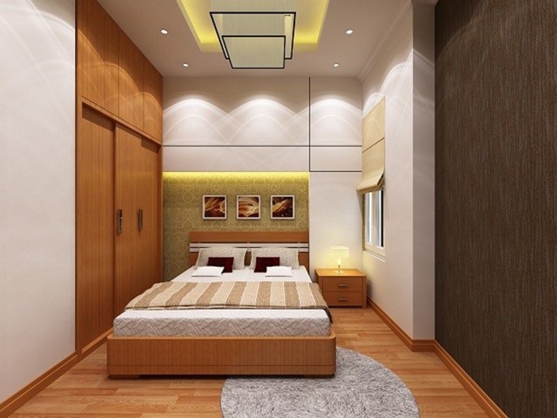 thiết kế phòng ngủ 3x4m