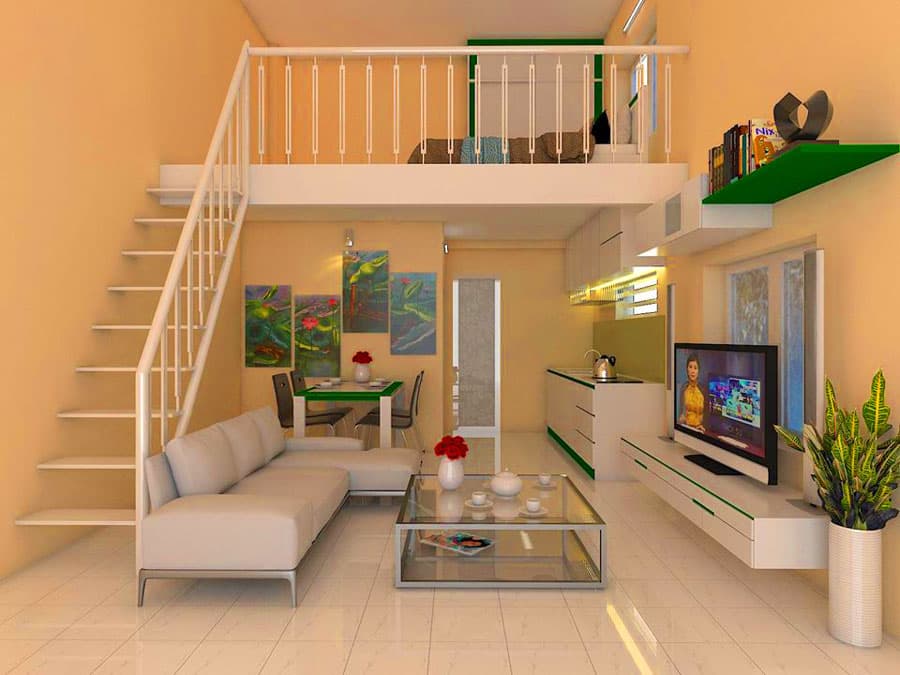 Mẫu thiết kế chung cư mini 4 tầng có bản vẽ đính kèm 2022