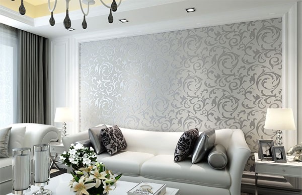 Top 10 mẫu phòng khách dùng giấy dán tường sang trọng và đa dạng nhất